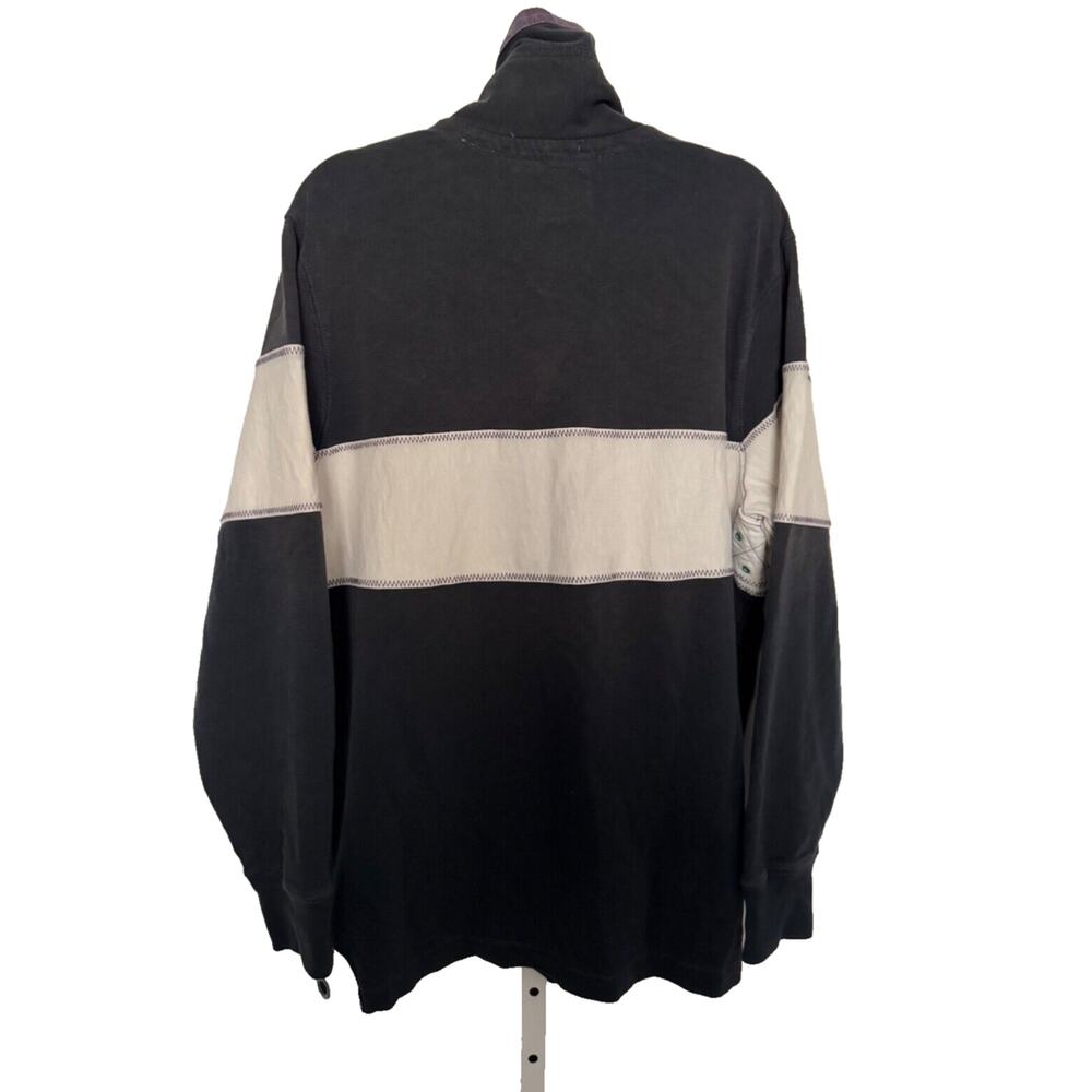 Rugby Athletic Outfitters Ralph Lauren Long Sleeve Striped Shirt Men's Size XL - Picture 2 of 8